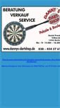 Mobile Screenshot of dannys-dartshop.de